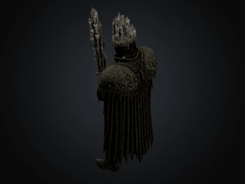 Candle Knight 3D Model