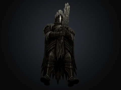 Candle Knight 3D Model