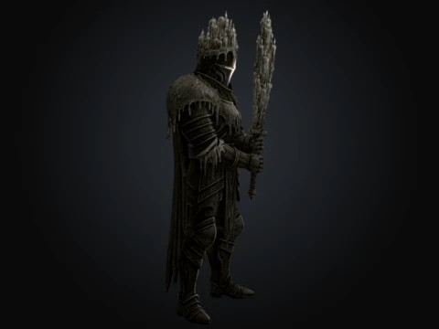 Candle Knight 3D Model