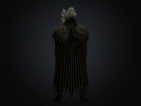 Candle Knight 3D Model