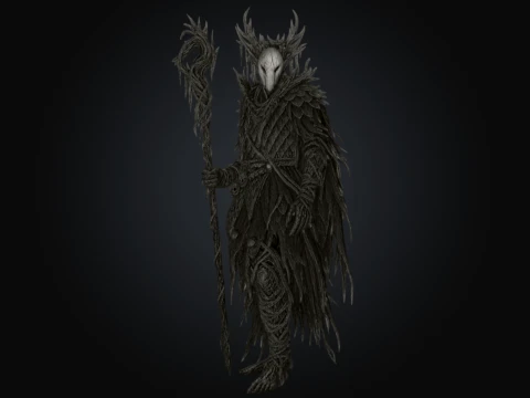 Darkwood Shaman Modello 3D