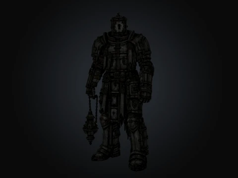 Locked Juggernaut 3D Model
