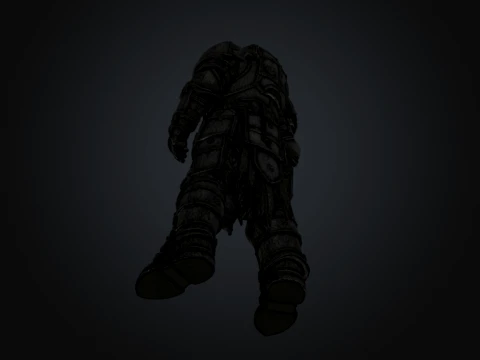Locked Juggernaut 3D Model