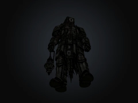 Locked Juggernaut 3D Model