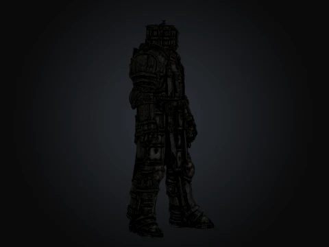 Locked Juggernaut 3D Model