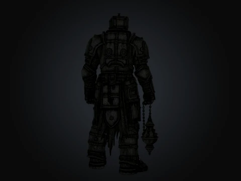 Locked Juggernaut 3D Model