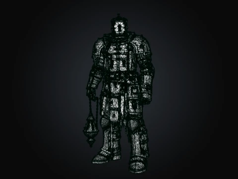 Locked Juggernaut 3D Model