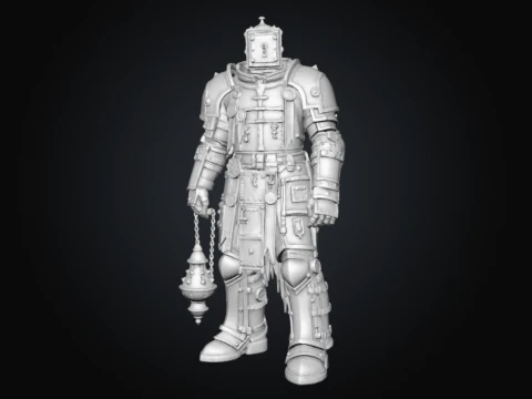 Locked Juggernaut 3D Model