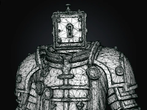 Locked Juggernaut 3D Model