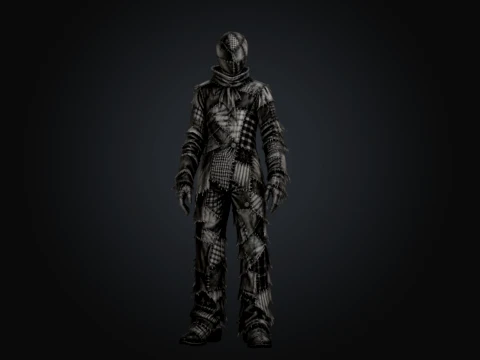 Somatic Patchwork 3D Model