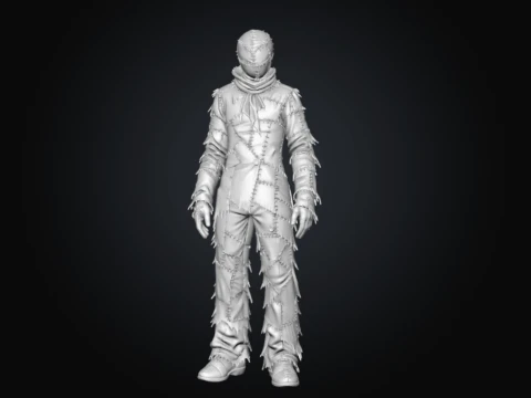 Somatic Patchwork 3D Model