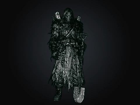 Grave Keeper 3D Model