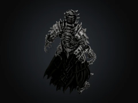Skeletal Executioner 3D Model