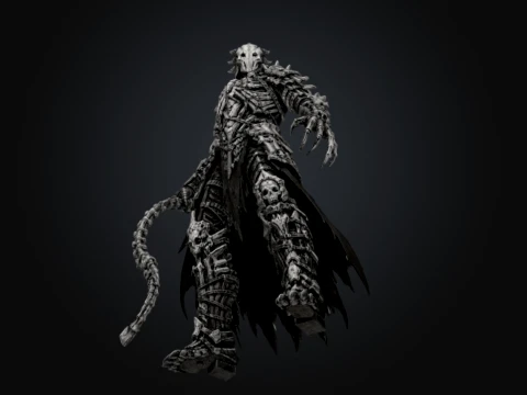 Skeletal Executioner 3D Model