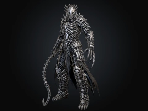 Skeletal Executioner 3D Model