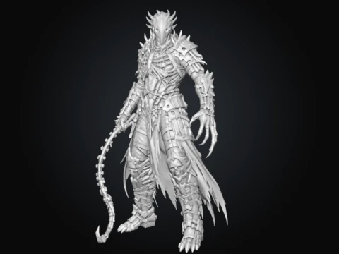 Skeletal Executioner 3D Model