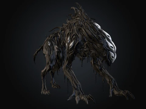 Void Hound 3D Model