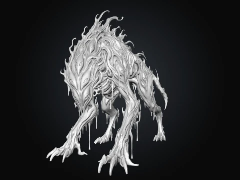 Void Hound 3D Model