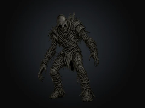 Thatched Horror Harvester Modèle 3D