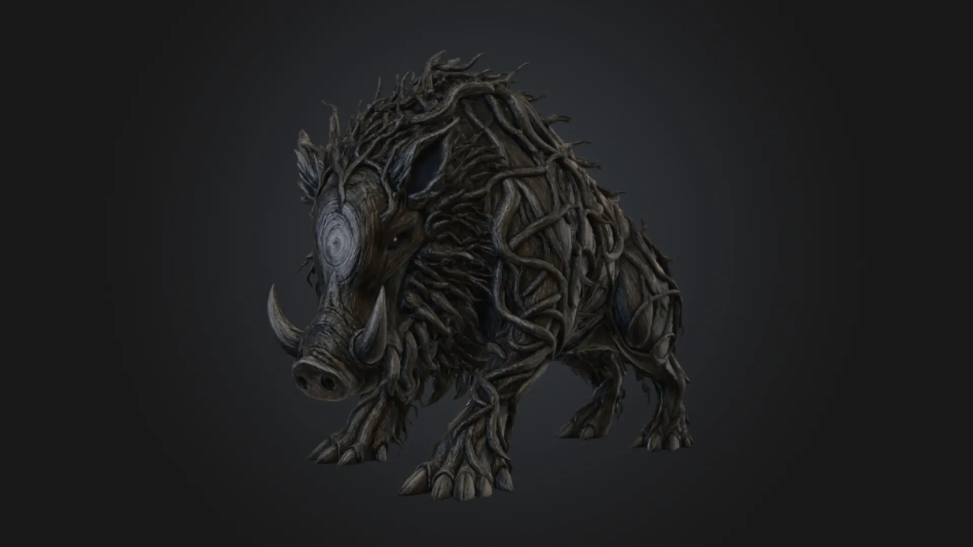 Sylvan Razorback 3D Model .c4d .max .obj .3ds .fbx .stl .blend