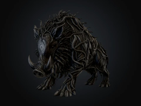 Sylvan Razorback 3D 모델