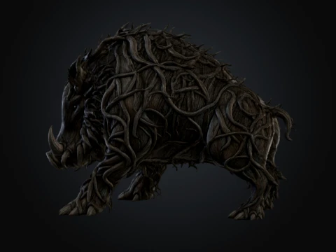 Sylvan Razorback 3D Model