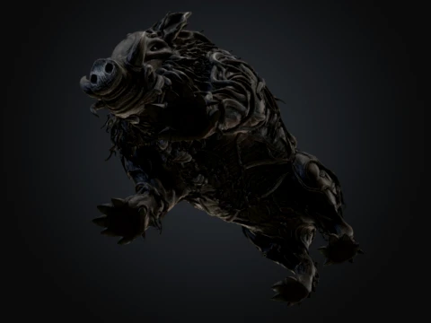 Sylvan Razorback 3D Model