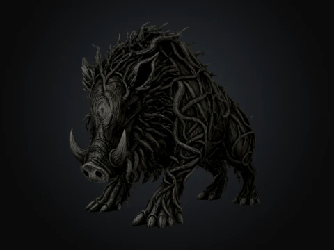 Sylvan Razorback 3D Model