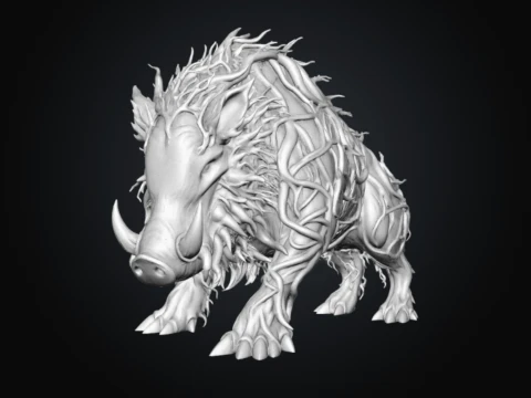 Sylvan Razorback 3D Model