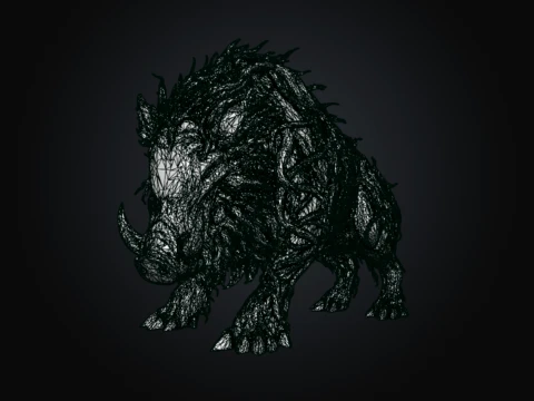 Sylvan Razorback 3D Model