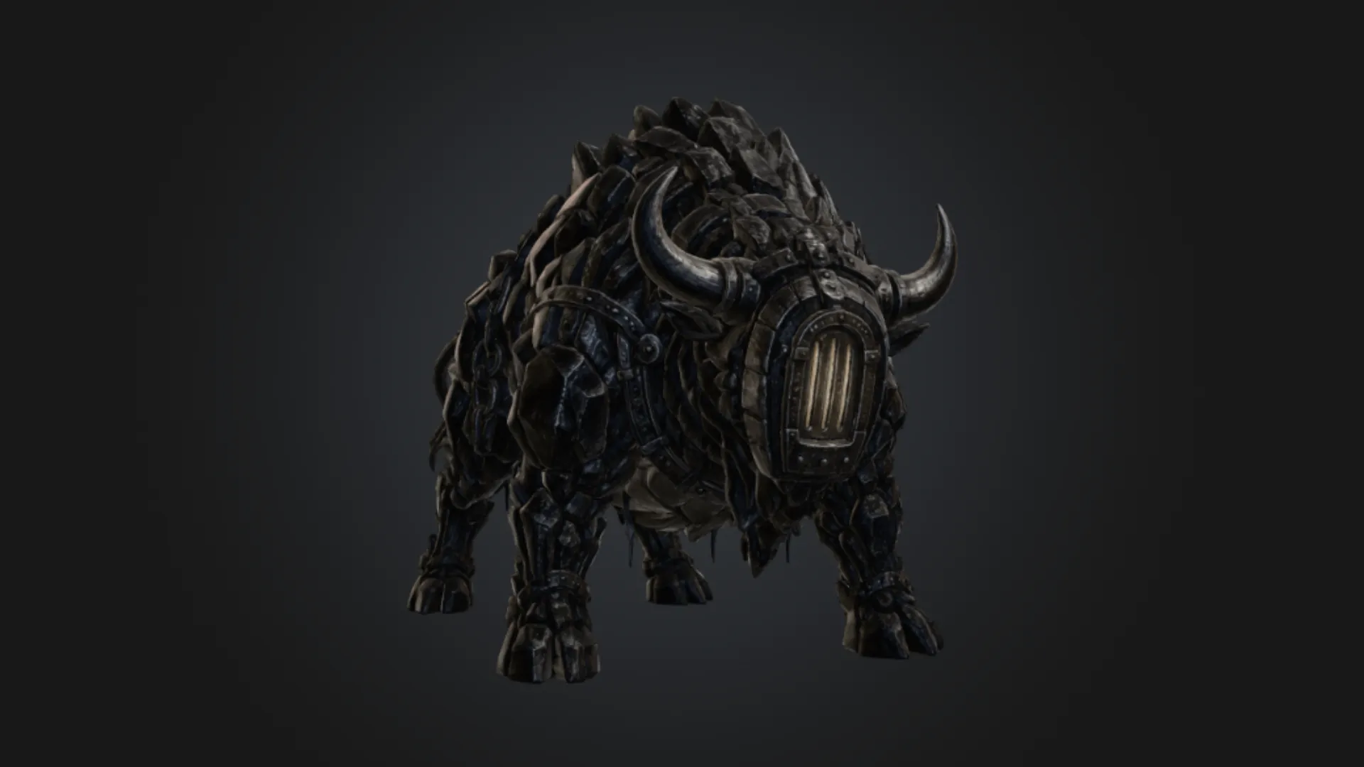 Furnace Bull 3D Model .c4d .max .obj .3ds .fbx .stl .blend 