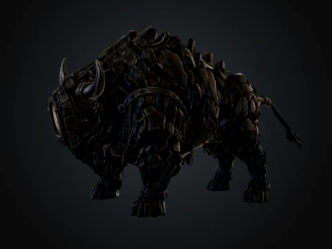 Furnace Bull 3D Model