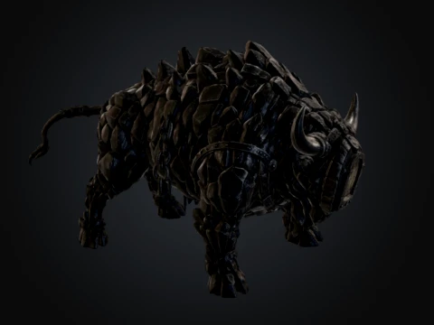 Furnace Bull 3D Model