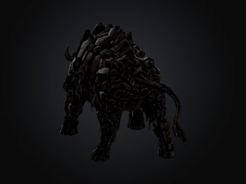 Furnace Bull 3D Model