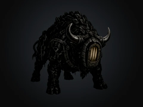 Furnace Bull 3D Model