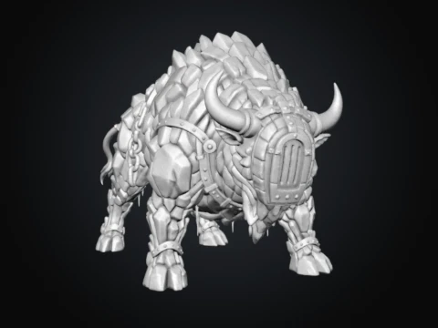 Furnace Bull 3D Model