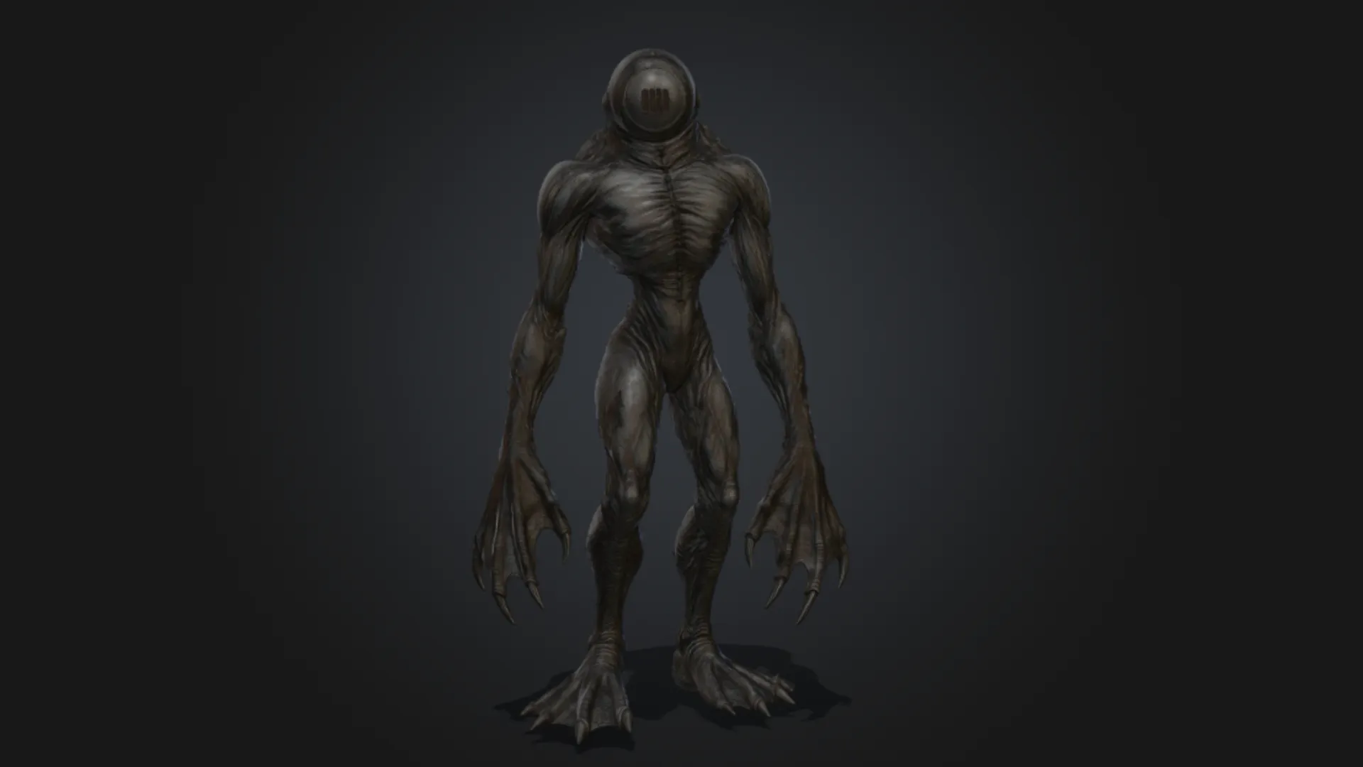 Hadopelagic Macabre 3D Model .c4d .max .obj .3ds .fbx .stl .blend 