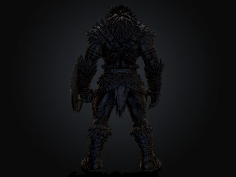 Barbaric Vargr Apex 3D Model