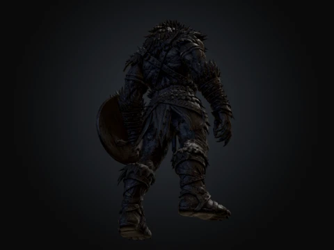 Barbaric Vargr Apex 3D Model