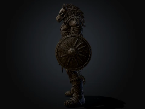 Barbaric Vargr Apex 3D Model