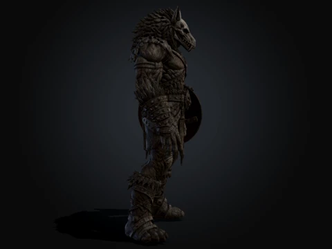 Barbaric Vargr Apex 3D Model