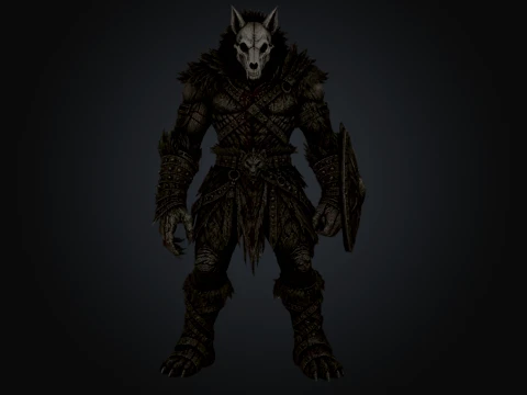 Barbaric Vargr Apex 3D Model