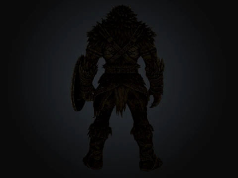 Barbaric Vargr Apex 3D Model