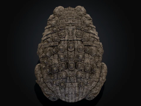 Lithic Bufonidae 3D Model