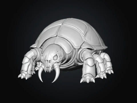 Chitinous Testudinidae 3D Model