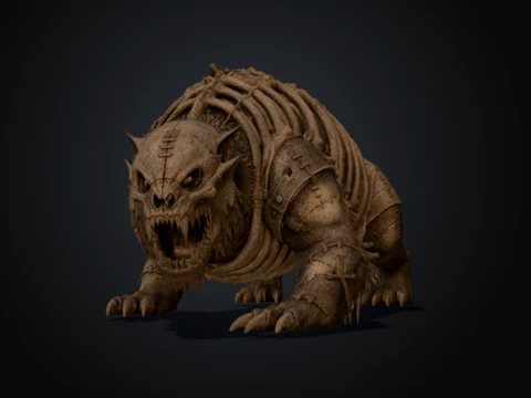 Sutured Beast Modelo 3D