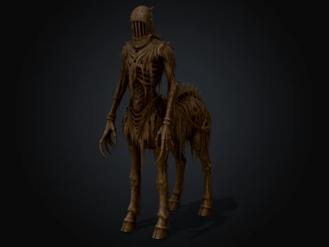 Undead Centaur 3D Model
