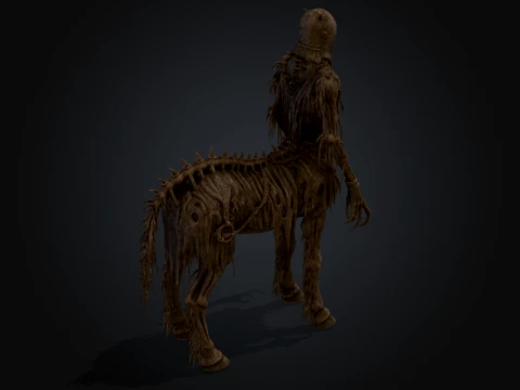 Undead Centaur 3D Model
