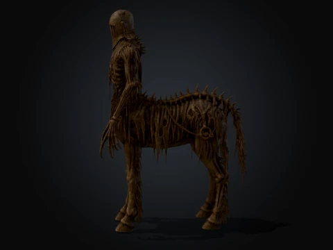 Undead Centaur 3D Model