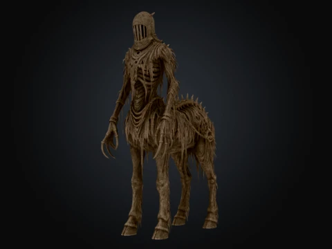 Undead Centaur 3D Model